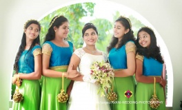 Bride & Flower Girls
